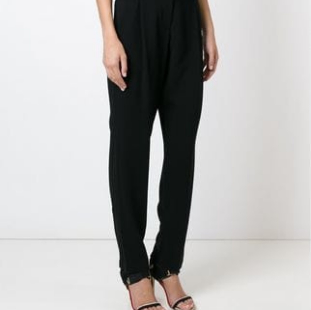 NWT!! Jonathan Simkhai Crepe "Snap Trousers"